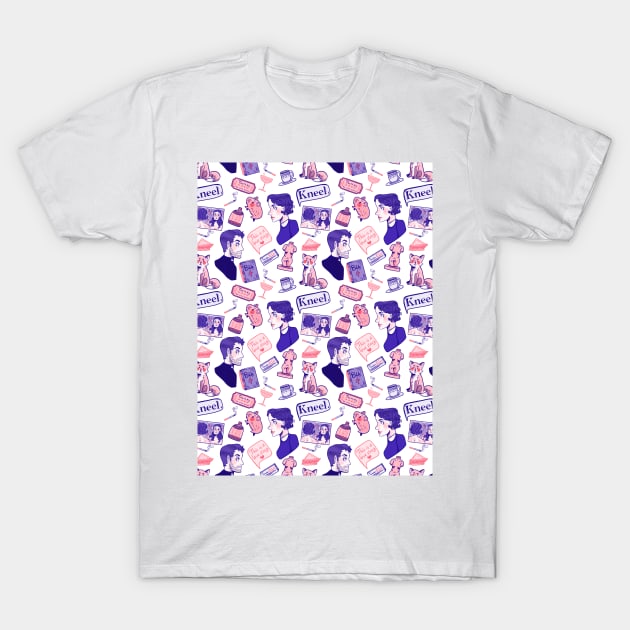 Fleabag Repeat Pattern T-Shirt by misnamedplants